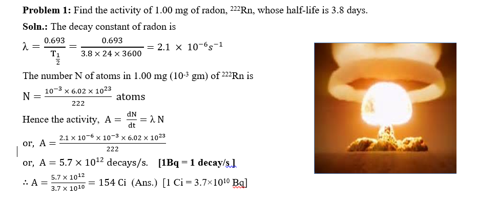 Chapter 7.2 Radioactive disintegration  (Radioactivity and Nuclear Physics)